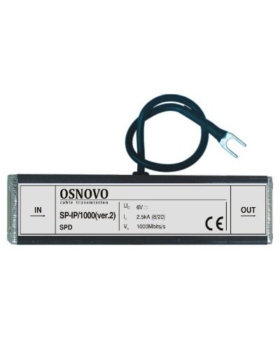 SP-IP/100(ver2). Устройство грозозащиты цепей Ethernet. OSNOVO в Керчи