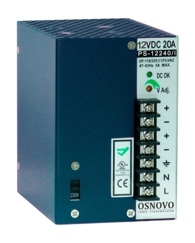 PS-12240/I. Блок питания промышленный. OSNOVO в Керчи