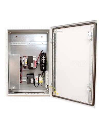 OS-46TB1(SW-60812/I). Уличная станция с термостабилизацией и резервным питанием. OSNOVO в Керчи