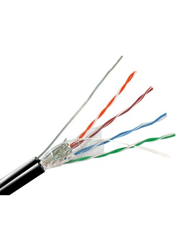 FTP-5e 4х2х0.51 Cu (outdoor) С ТРОСОМ. Кабель «витая пара» (LAN) для структурированных систем связи. Optimus в Керчи