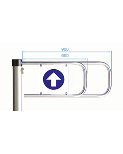 PERCo-ASG-650. Створка для калитки. PERCo в Керчи