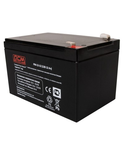 PM-12-12. Аккумулятор герметичный свинцово-кислотный. POWERCOM в Керчи