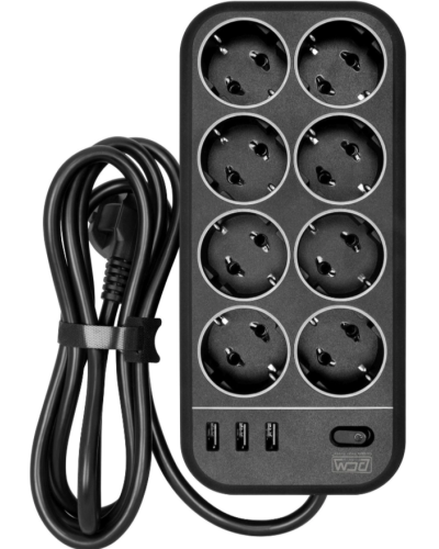 SP-08 USB03AB 3,0 M. Сетевой фильтр. POWERCOM в Керчи