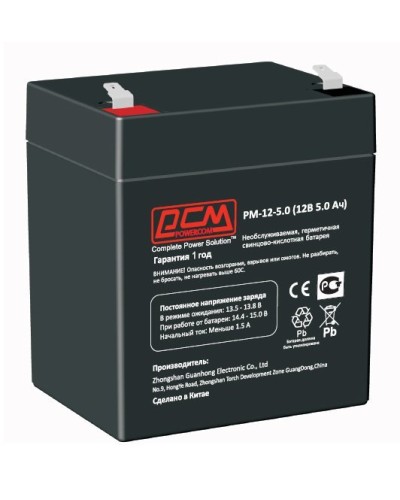 PM-12-5. Аккумулятор герметичный свинцово-кислотный. POWERCOM в Керчи