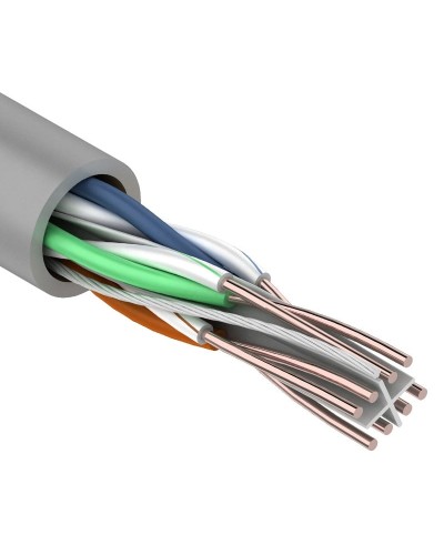 U/UTP 4PR 23AWG, CCA, CAT6, PVC, 305м. PROconnect (01-0047-3). Кабель «витая пара» (LAN) для структурированных систем связи. PROCONNECT в Керчи