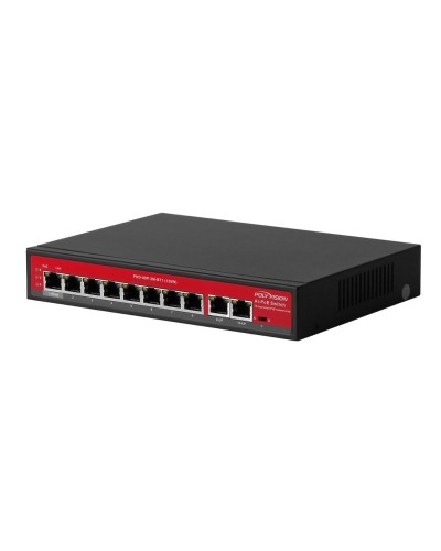 PND-08P-2G (120W). Коммутатор AI 10-портовый с функцией PoE. Polyvision в Керчи