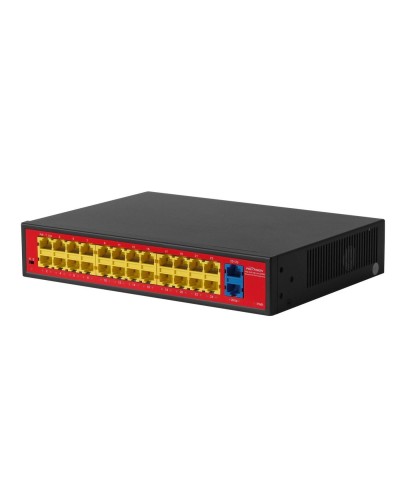 PND-24P-2G Lite (250W). Коммутатор неуправляемый 26-портовый с функцией PoE. Polyvision в Керчи