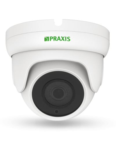 PE-7141IP 2.8. Видеокамера IP купольная. Praxis в Керчи