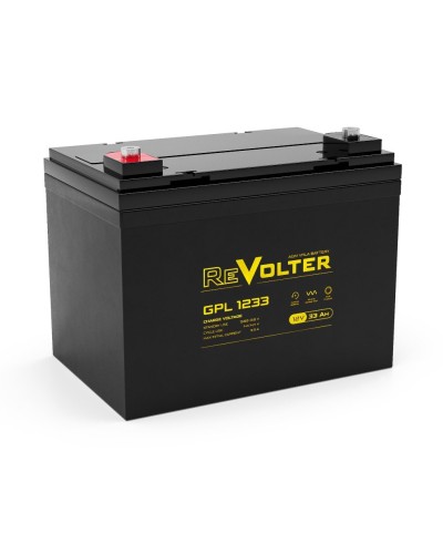 Revolter GPL 1233. Аккумулятор автомобильный герметичный свинцово-кислотный. Revolter в Керчи