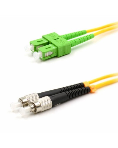 Патч-корд оптический переходной (SM), 9/125 (OS2), SC/APC-FC/UPC, (Duplex), PVC, 5м REXANT (50-2857-1): Патч-корд оптический в Керчи