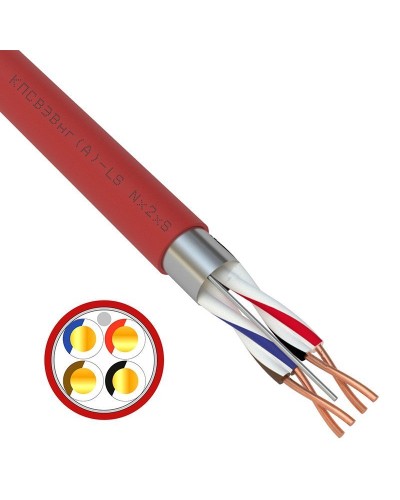КПСВЭВнг(А)-LS 2х2х0,5 (01-4865-1)(REXANT). Кабель для систем пожарной и охранной сигнализации. Rexant в Керчи
