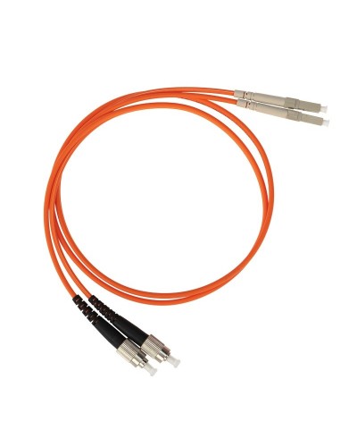 Патч-корд оптический переходной (MM), 50/125 (OM2), LC/UPC-FC/UPC, (Duplex), LSZH, 1м (50-3267). Патч-корд оптический. Rexant в Керчи