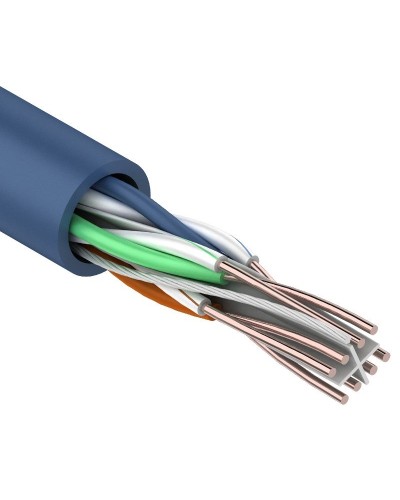 U/UTP 4PR 23AWG CAT6 305м REXANT (01-0047). Кабель «витая пара» (LAN) для структурированных систем связи. Rexant в Керчи