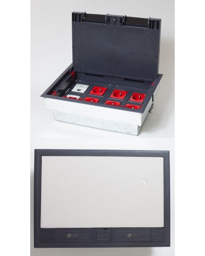 Люк на 8 постов (45х45), металл/пластик, с металлической коробкой, IP40 (300009). Люк. SPL в Керчи