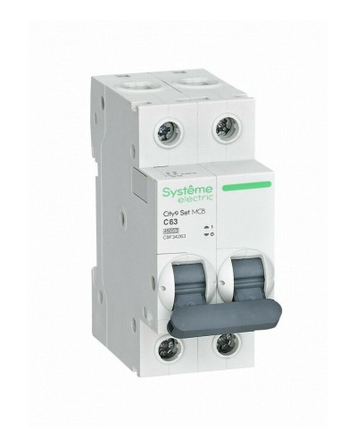 City9 Set 2P 63А 4.5kA С (C9F34263). Автоматический выключатель. Systeme Electric в Керчи