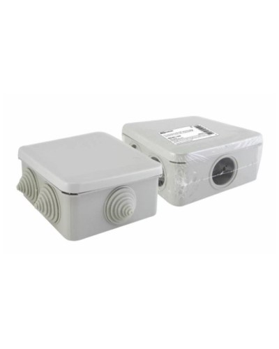Коробка ОП 100х100х50мм, крышка, IP55, 6 вх. (SQ1401-1255). Распаячная коробка. TDM ЕLECTRIC в Керчи