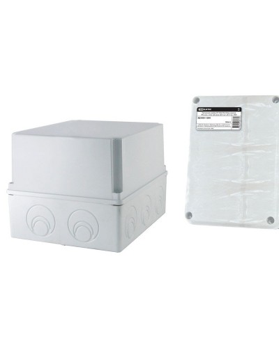 Коробка ОП 240х195х165мм, крышка, IP55, кабельные вводы d28-3шт, d37-2шт (SQ1401-1274). Распаячная коробка. TDM ЕLECTRIC в Керчи