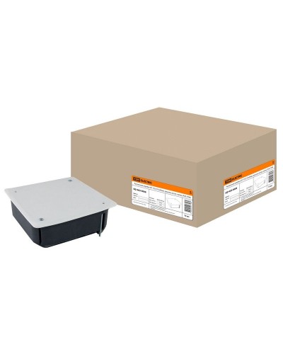 Распаячная коробка СП 115х115х45мм, крышка, метал. лапки, IP20, TDM (SQ1403-0008). Распаячная коробка СП. TDM ЕLECTRIC в Керчи