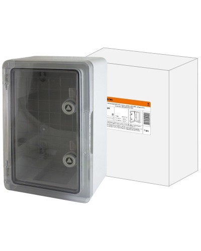 ЩМП-0-8, прозрачная крышка ABS, IP65, 700x500x250. Бокс пластиковый антивандальный. TDM ЕLECTRIC в Керчи