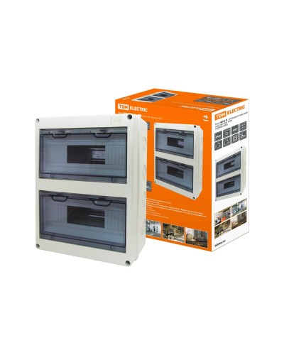 ЩРН-П-24 модулей навесной пластик IP65 (SQ0908-0006). Бокс. TDM ЕLECTRIC в Керчи