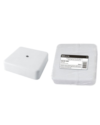 Коробка КР 100х100х29 ОП белая, IP40 (SQ1401-0907). Распаячная коробка. TDM ЕLECTRIC в Керчи