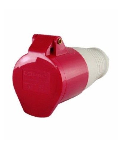 Розетка 224 переносная 3Р+РЕ 32А 380В IP44 (SQ0603-0013). Розетка. TDM ЕLECTRIC в Керчи