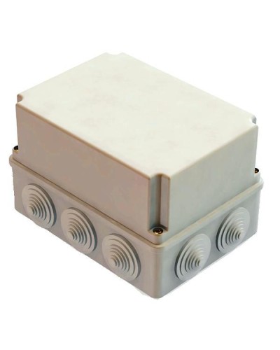 Коробка ОП 190х140х120мм, крышка, IP44, 10 гермовводов (SQ1401-1245). Распаячная коробка. TDM ЕLECTRIC в Керчи