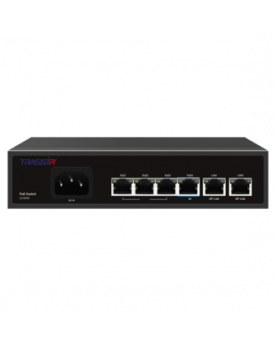 TR-NS1206-65-4PoE. Коммутатор с PoE. Trassir в Керчи