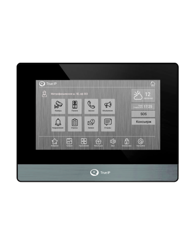 TI-4107AB. Монитор IP-видеодомофона цветной. True-IP в Керчи