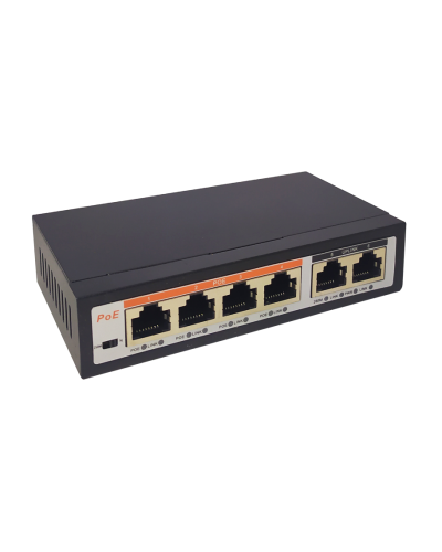 TI-204P, SIP коммутатор. Коммутатор с питанием по PoE. True-IP в Керчи