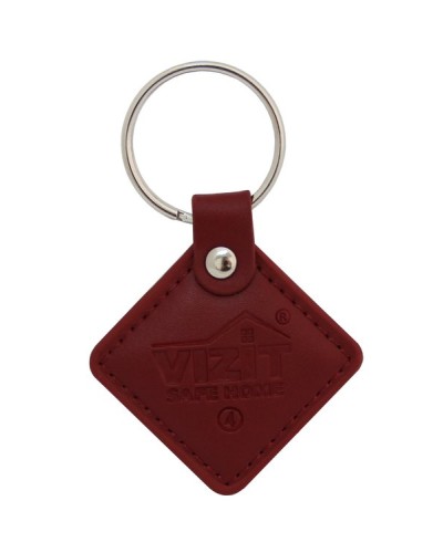 VIZIT-RF2.2 (Red). Брелок proximity кожаный. VIZIT в Керчи