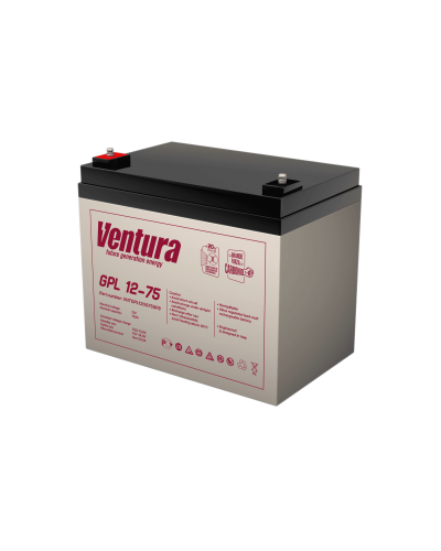 Ventura GPL 12-75. Аккумулятор герметичный свинцово-кислотный. Ventura в Керчи