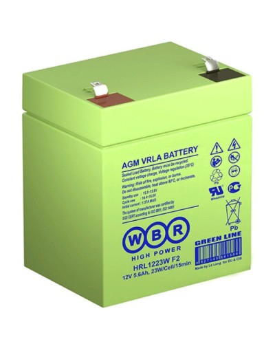 WBR HRL1223W F2. Аккумулятор герметичный свинцово-кислотный. WBR в Керчи
