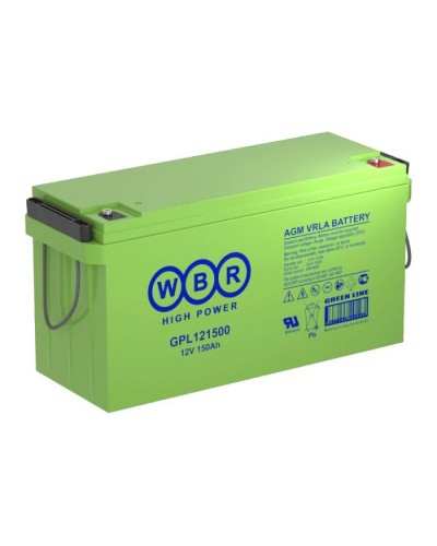 WBR GPL121500A. Аккумулятор герметичный свинцово-кислотный. WBR в Керчи