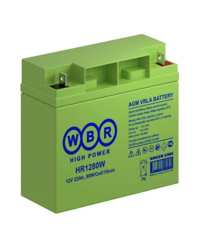 WBR HR1280W. Аккумулятор герметичный свинцово-кислотный. WBR в Керчи