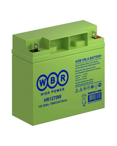WBR HR1270W. Аккумулятор герметичный свинцово-кислотный. WBR в Керчи