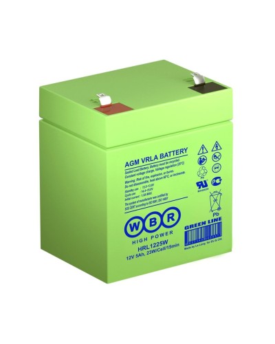WBR HRL1225W. Аккумулятор герметичный свинцово-кислотный. WBR в Керчи