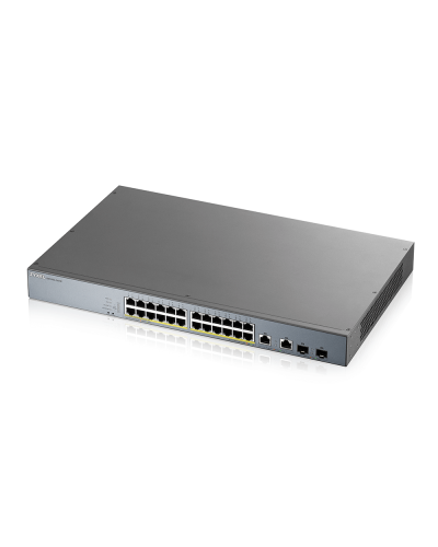 GS1350-26HP-EU0101F. L2 коммутатор PoE+ для IP-видеокамер rack 19. ZYXEL в Керчи