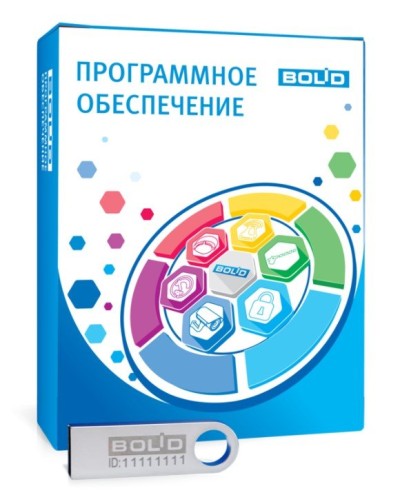 АРМ ПЦО Эгида исп.03 (2000). Программное обеспечение с ключом защиты. Болид в Керчи