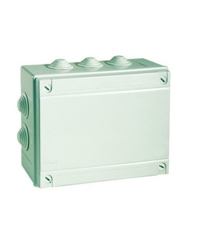 Коробка ответвительная с кабельными вводами IP55, 240х190х90 (54201). Коробка ответвительная с кабельными вводами 2х40 мм + 6х32 мм. ДКС в Керчи
