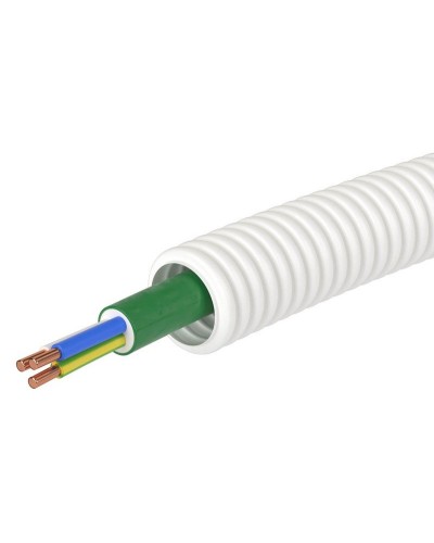 Труба ПЛЛ D20 + ППГнг(А)-HF 3х2,5 (ГОСТ+) (8S82050HF). Гофрошланг с кабелем. ДКС в Керчи