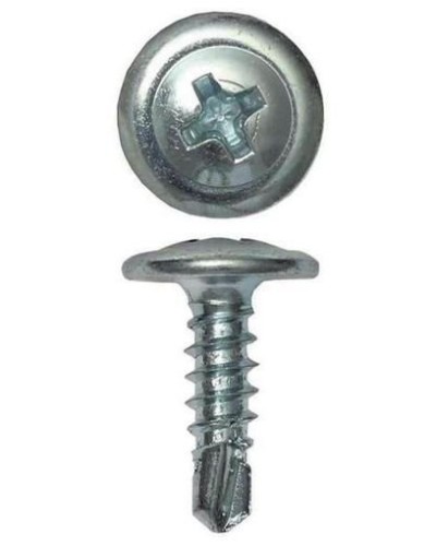 Саморез с пресс-шайбой 4.2х41 со сверлом (200 шт) (CM274041). Саморез с пресс-шайбой. ДКС в Керчи