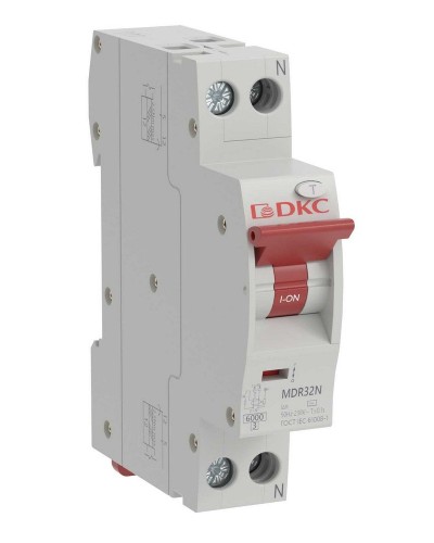 YON max MDR, 1P+N, 10mA, 20A, 6kA, А (MDR32N-1N1C20-A). Компактный автоматический выключатель дифференциального тока. ДКС в Керчи
