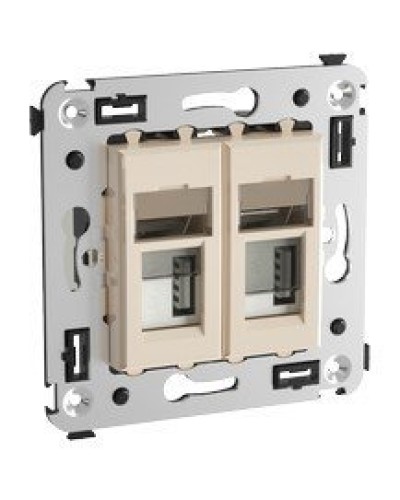 Розетка USB в стену Avanti ванильная дымка (4405543). Розетка USB. ДКС в Керчи