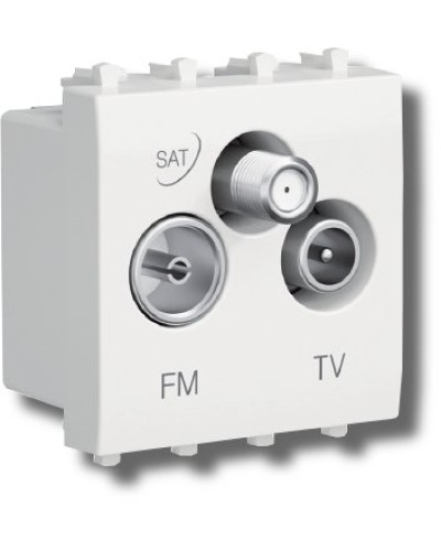 Розетка TV-FM-SAT Avanti 1 модуль ванильная дымка (4405532): Розетка TV-FM-SAT в Керчи