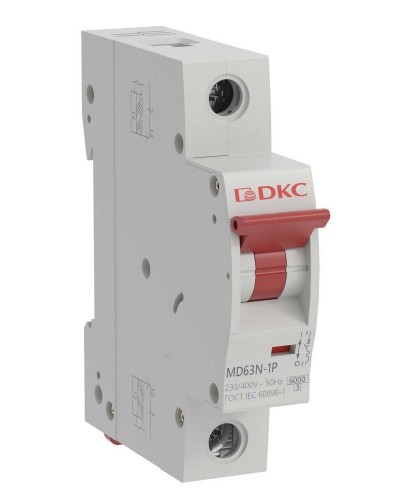 YON max MD63N 1P 40А 6кА C (MD63N-1PC40). Автоматический выключатель. ДКС в Керчи