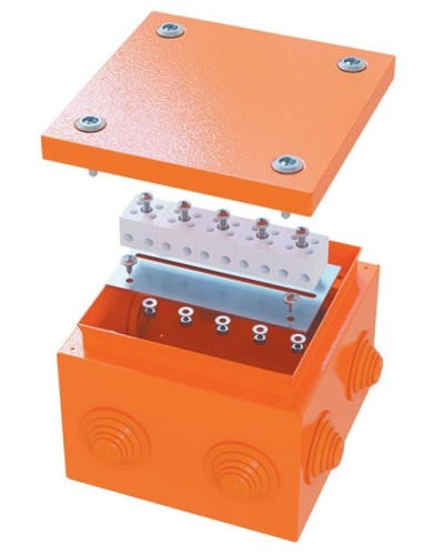 Коробка FS 150х150х80 5P (FSB30510): Коробка ответвительная огнестойкая стальная в Керчи