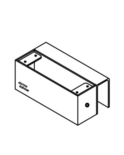 DBA-101 Glass Comfort. Комплект монтажный для цельностеклянной створки, для совместной работы с замком DB100.. dormakaba в Керчи