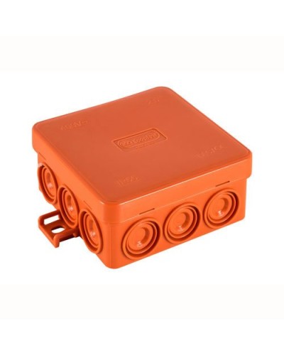 Коробка JBL085 85х85х38, 12 вых., 6P (0,15-6мм²) (43855HF): Коробка монтажная, огнестойкая, без галогена в Керчи