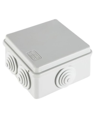 Коробка JBS101 100х100х55, 6 вых., IP55, серая (44037). Коробка монтажная. Экопласт в Керчи